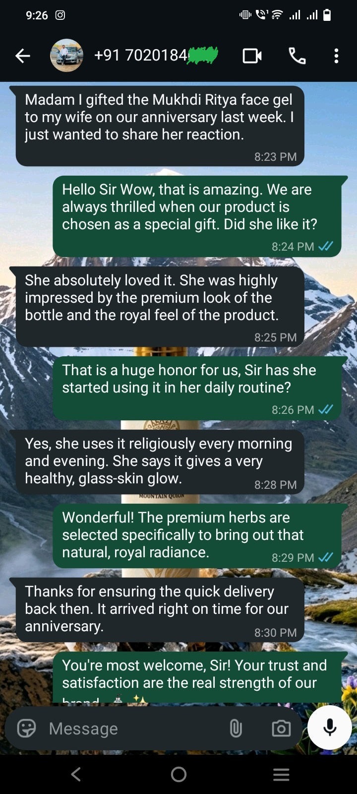 WhatsApp review 1