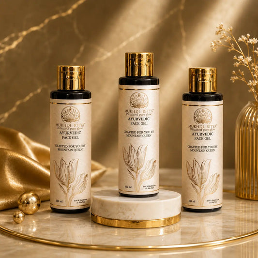 Mukhdi Rityā Ayurvedic Face Gel | Rituals of Pure Glow