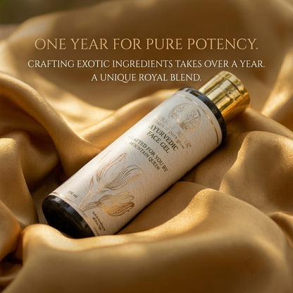 Mukhdi Ritya Ayurvedic Face Gel - One Year for Pure Potency